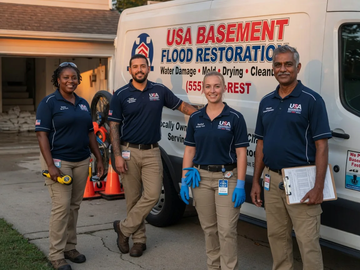 Basement Flood Cleanup company in Quinn, SD